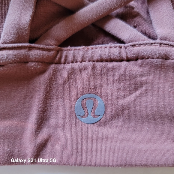 Lululemon X SoulCycle Ride & Reflect Padded Sports Bra Adobe Dust Size 4 - Picture 5 of 12